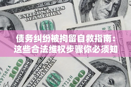 武汉债务纠纷被拘留自救指南：这些合法维权步骤你必须知道！
