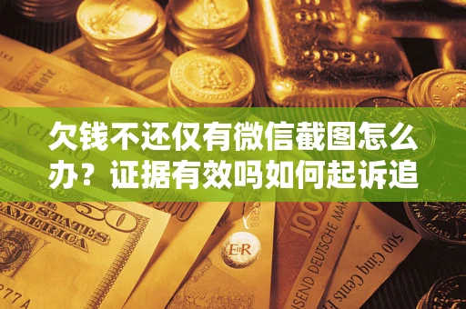 武汉欠钱不还仅有微信截图怎么办？证据有效吗如何起诉追回欠款？