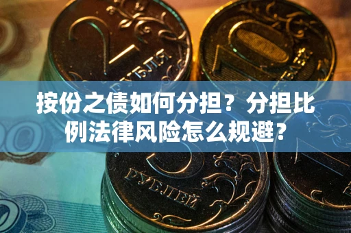 武汉按份之债如何分担？分担比例法律风险怎么规避？