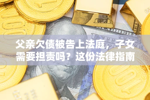武汉父亲欠债被告上法庭，子女需要担责吗？这份法律指南必须看完