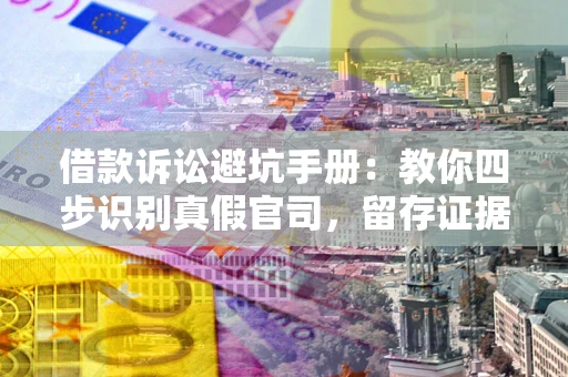 武汉借款诉讼避坑手册：教你四步识别真假官司，留存证据不踩雷