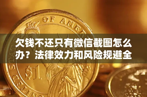 武汉欠钱不还只有微信截图怎么办？法律效力和风险规避全解析