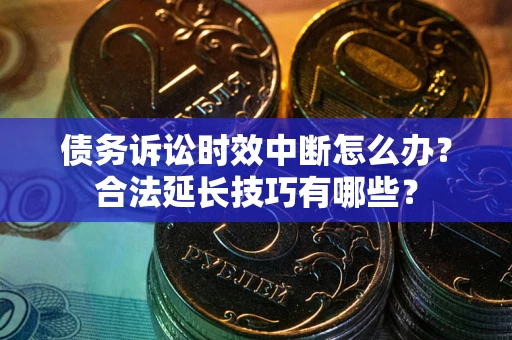 武汉债务诉讼时效中断怎么办？合法延长技巧有哪些？