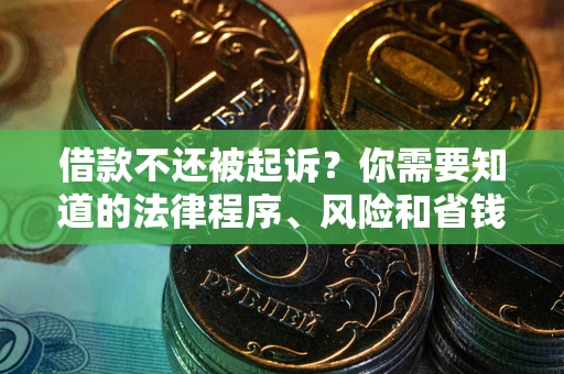 武汉借款不还被起诉？你需要知道的法律程序、风险和省钱技巧